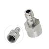 Stainless Steel Carbon Dioxide Inflatable Connector M11 Thread 8mm Quick Connection Adapter Quick Disconnect Accessories