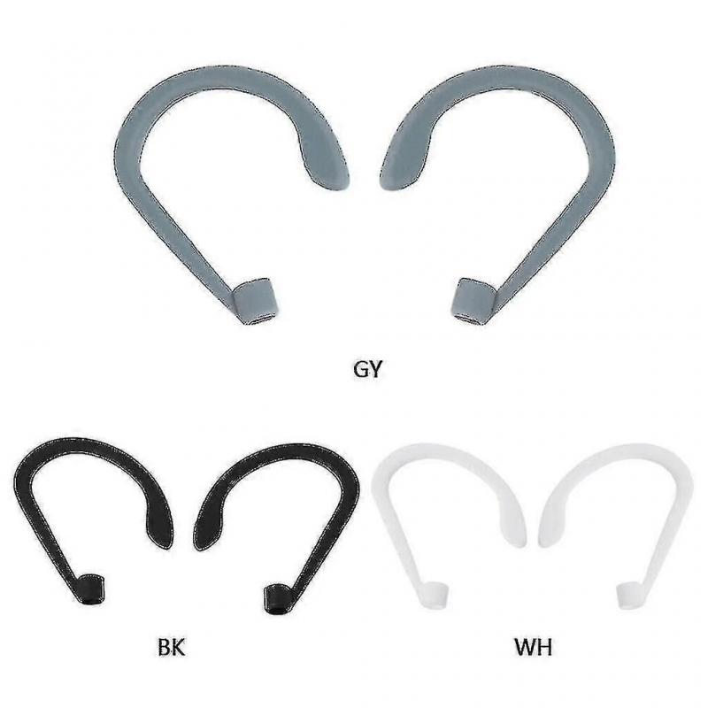 2 Pairs Of Ear Hook Holders For Airpods Strap Silicone Sport Ear Hooks-dwdz