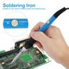 60W Electric Soldering Iron   Temp Hand Tool Kit with   Button