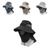 Outdoor Sun Protection Fisherman Hat With Large Brim For Hiking And Fishing Enthusiasts