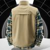 Summer Men Outdoor Breathable Sleeveless Vest Men Casual Multi Pocket Vest Man Cargo Safari Work Waistcoat Plus Size 6XL