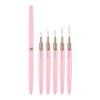 5pcs Nail Brush Set, Acrylic Nail Tool, Fine Hair Nail Pens for Drawing Lines with Dry Detail, Small Details and Nail Art