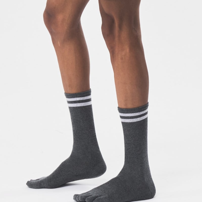 REXY Origin Double-Sided Non-Slip Crew Toe Socks