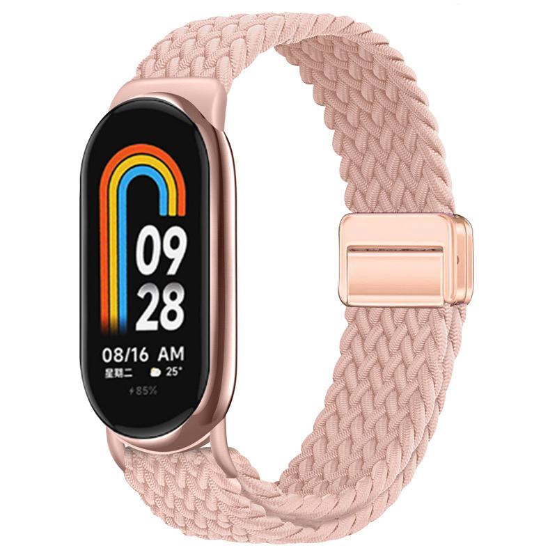 For Xiaomi Mi Band 10 strap Accessories breathable nylon Magnetic Braided Bracelet belt pulseira correas for Xiaomi Mi band 9 8