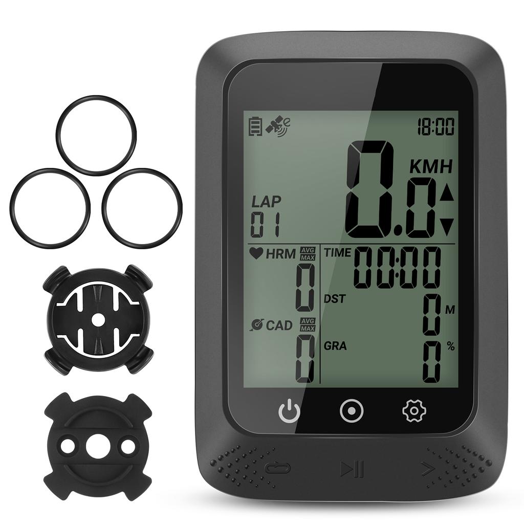 Bicycle SpeedMeter Waterproof Cycle Route Navigation Mileometer Multi-functional Digital Bike