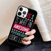 Awesome Psychologist Profession Psychology Phone Case Cover for IPhone 18 17 Air 16 15 14 13 11 12 Pro Max Plus