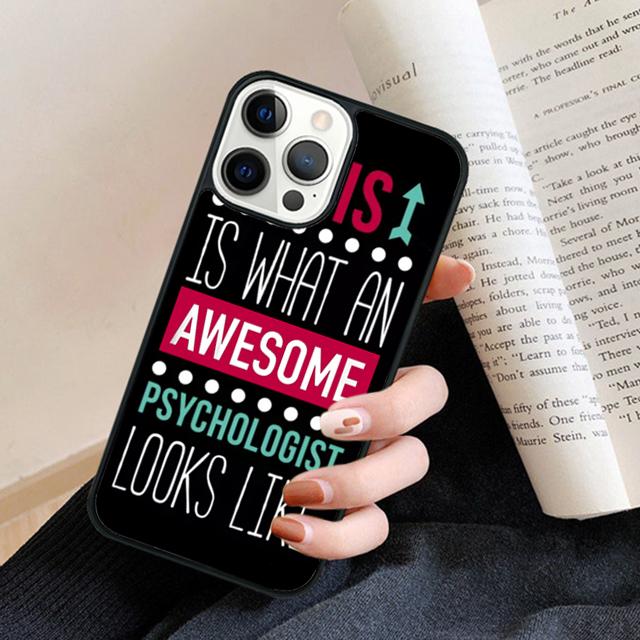 Awesome Psychologist Profession Psychology Phone Case Cover for IPhone 18 17 Air 16 15 14 13 11 12 Pro Max Plus