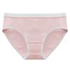 Women's Antibacterial Pure Cotton Breathable Mid-Waist Plus Size Cute Triangle Panties