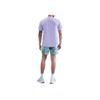 Nike SS25 Dry Fit ADV Comfortable Soft Casual Versatile Solid Color Brand Logo Raglan Sleeve Short Sleeve T-Shirt Men T-Shirt Purple HV5204-515