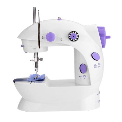 Mini máquinas de coser portátiles de mano, telas de ropa multifuncionales para el hogar, costura eléctrica