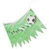 Green Football Theme Party Decorations Bunting Banner Garland Set Birthday Supplies Soccer Themed Streamers Confetti