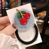 High Elastic Cherry Hair Rope Hair Band Female Hair Band Rope Hair Accessories
