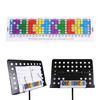 Guitar Scales Sliding Ruler Fingerboard Scale Chart for Acoustic Folk Guitar