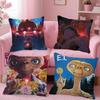 E.T. The Extra-Terrestrial Movie Fancy Pillow Case Square Pillow Bedroom Sofa Leisure Comfort Cushion Home Decoration