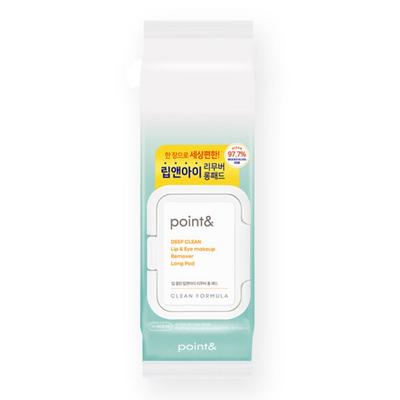 Point & Deep Clean Lip & Eye Remover Long Pad 88 Sheets, 1 Piece