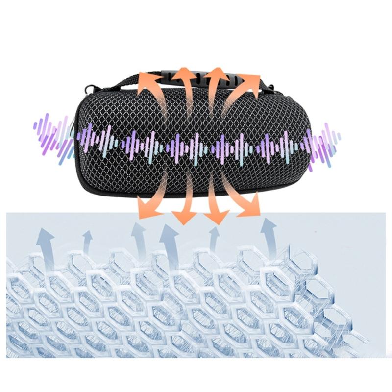 Durability Travel Case For Charge5 Wireless Speakers Sleeve Protective Storage Box Convenient Speaker Carrying Case