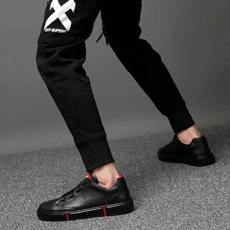 Men Genuine Leather Shoes Men Flats Fashion Men's Casual Shoes Outdoor Summer Hole Brand Man Soft Comfortable Lace Up Shoes L5