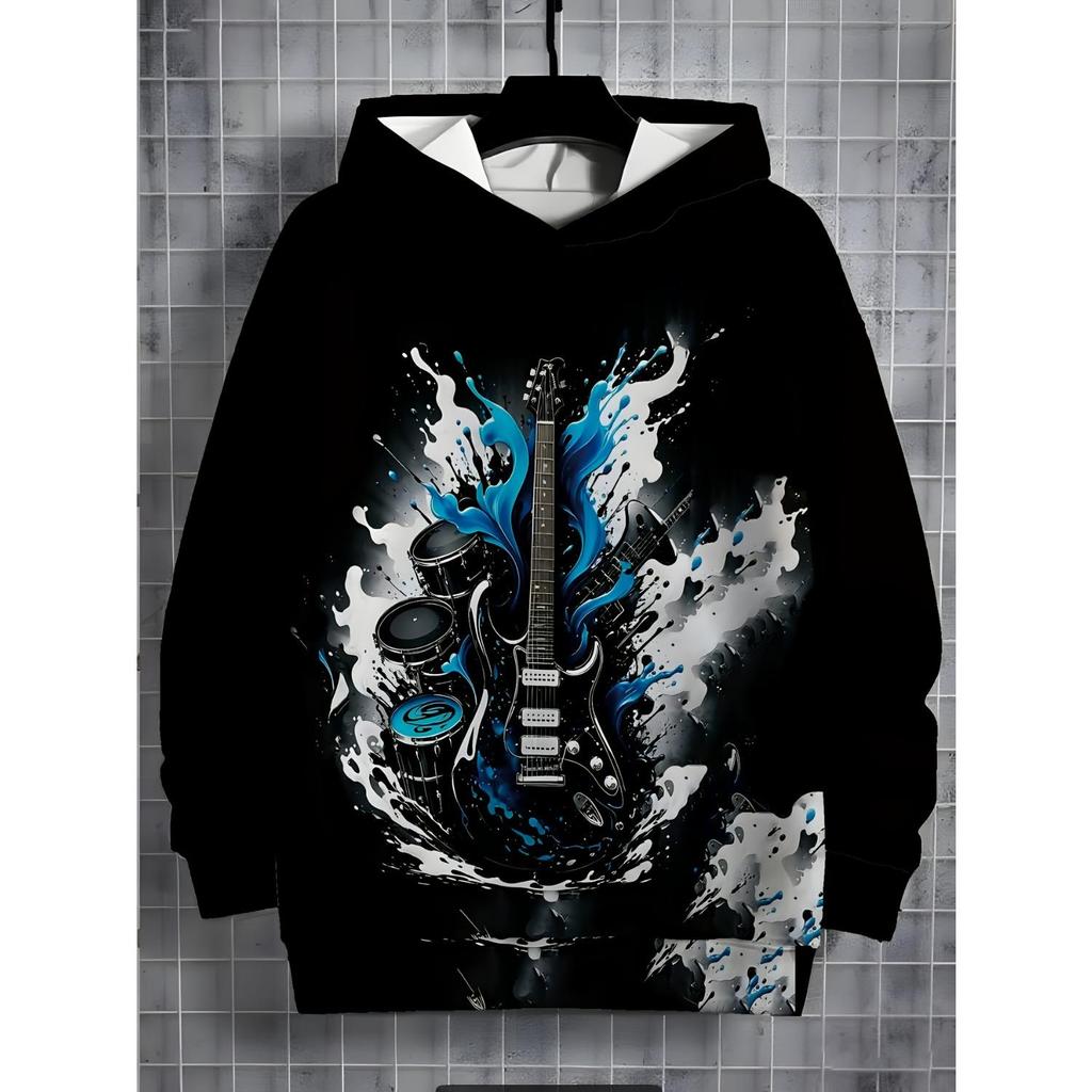 Children's outdoor fashionable hoodie autumn and winter new hooded men's and women's casual pullover