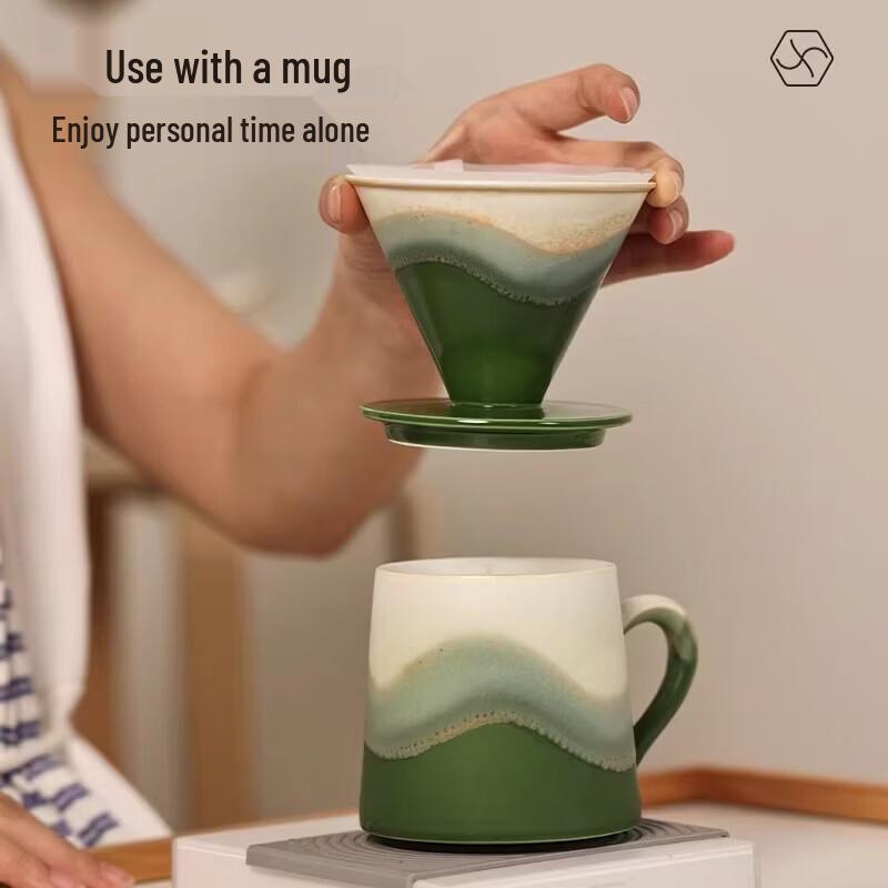 Jingdezhen Elephant Hand Pour Over Coffee Set