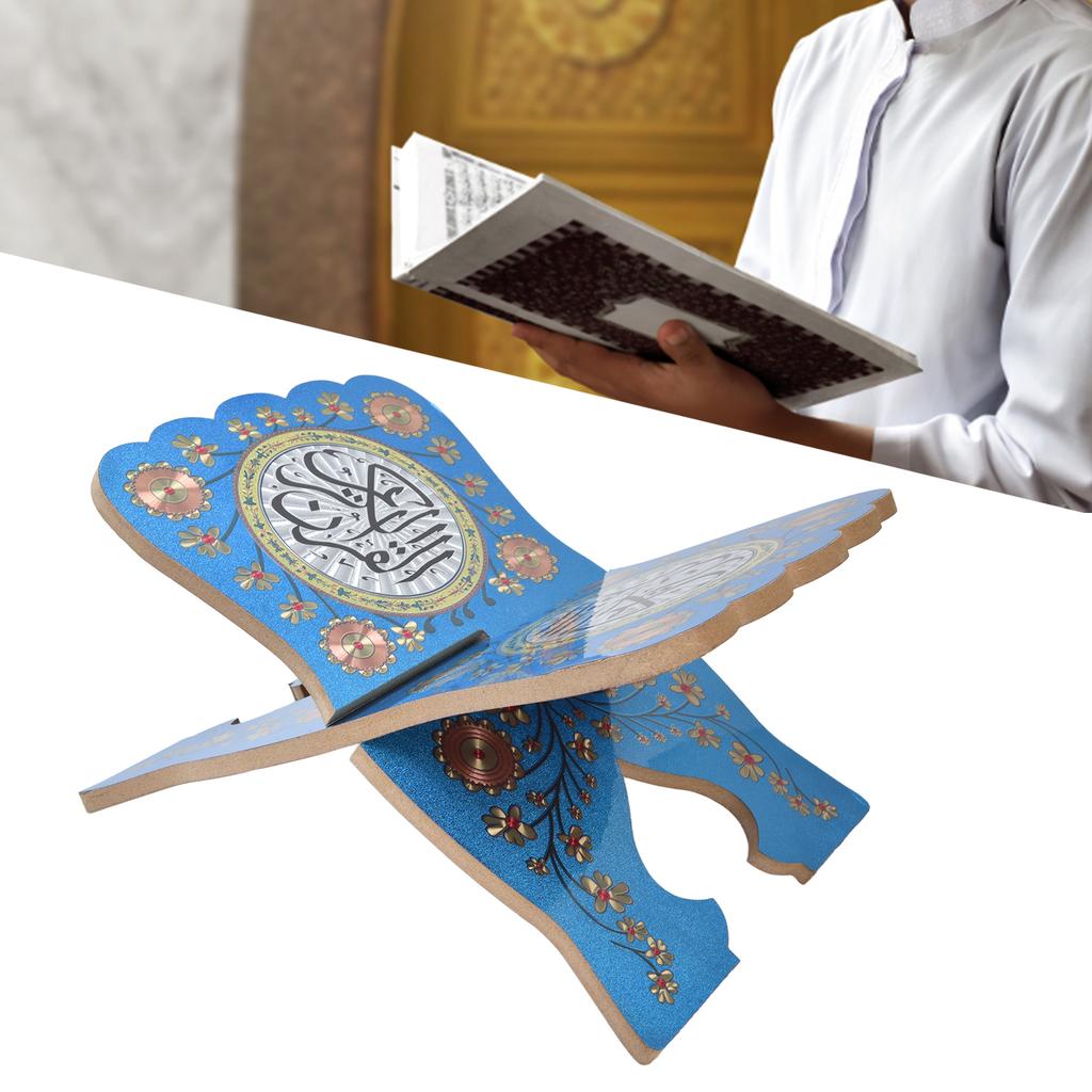 Quran Book Stand Holder Boxwood Bible Display Holders Rack for Muslim Tchers Children