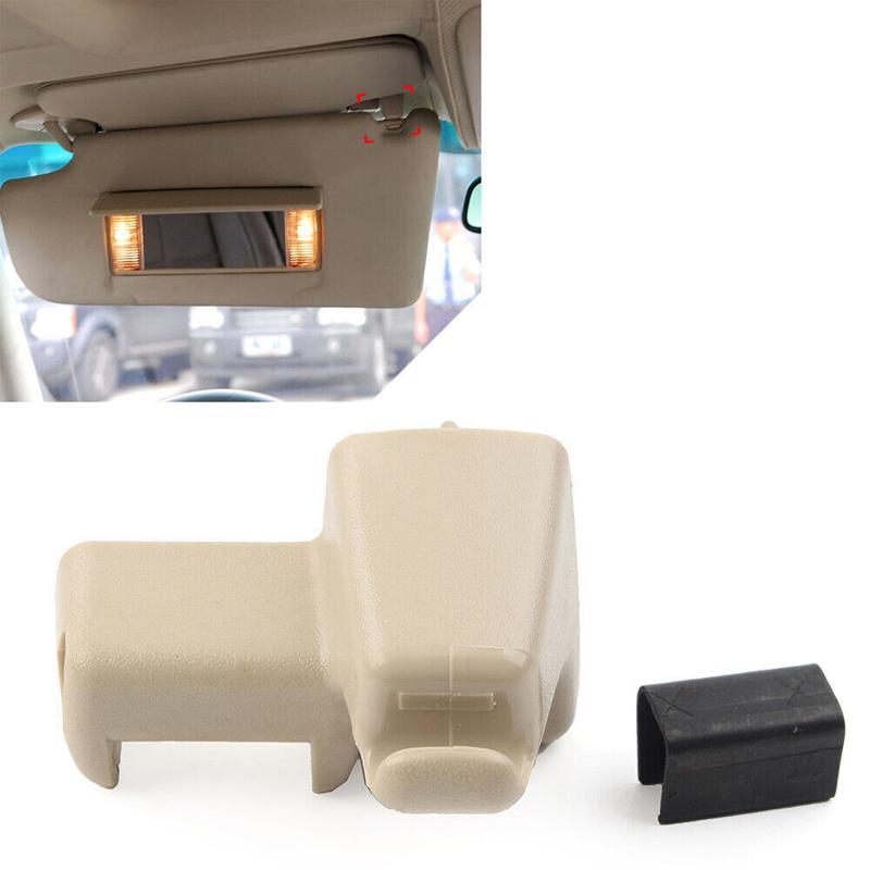EGP000040NUG EGP000050NUG 1 Pair Car Left Right Sun Visor Clip Retainer Fit For Land Range Rover L322 2003-2010 2011 2012 Beige