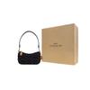 Coach Swinger 20 Klassische Monogramm-Handtasche mit Reißverschluss und Kartenfächern Damenhandtaschen Schwarz CF113-LHDRJ