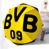 BVB, Logo Automatic Opening and Closing, 8 Rib Structure Portable Umbrella, Suitable for Men and Women In All Seasons  Perfect Gift for Holi