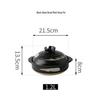Bao Yi High-Temperature Japanese Ceramic Clay Soup Pot for Gas Stove