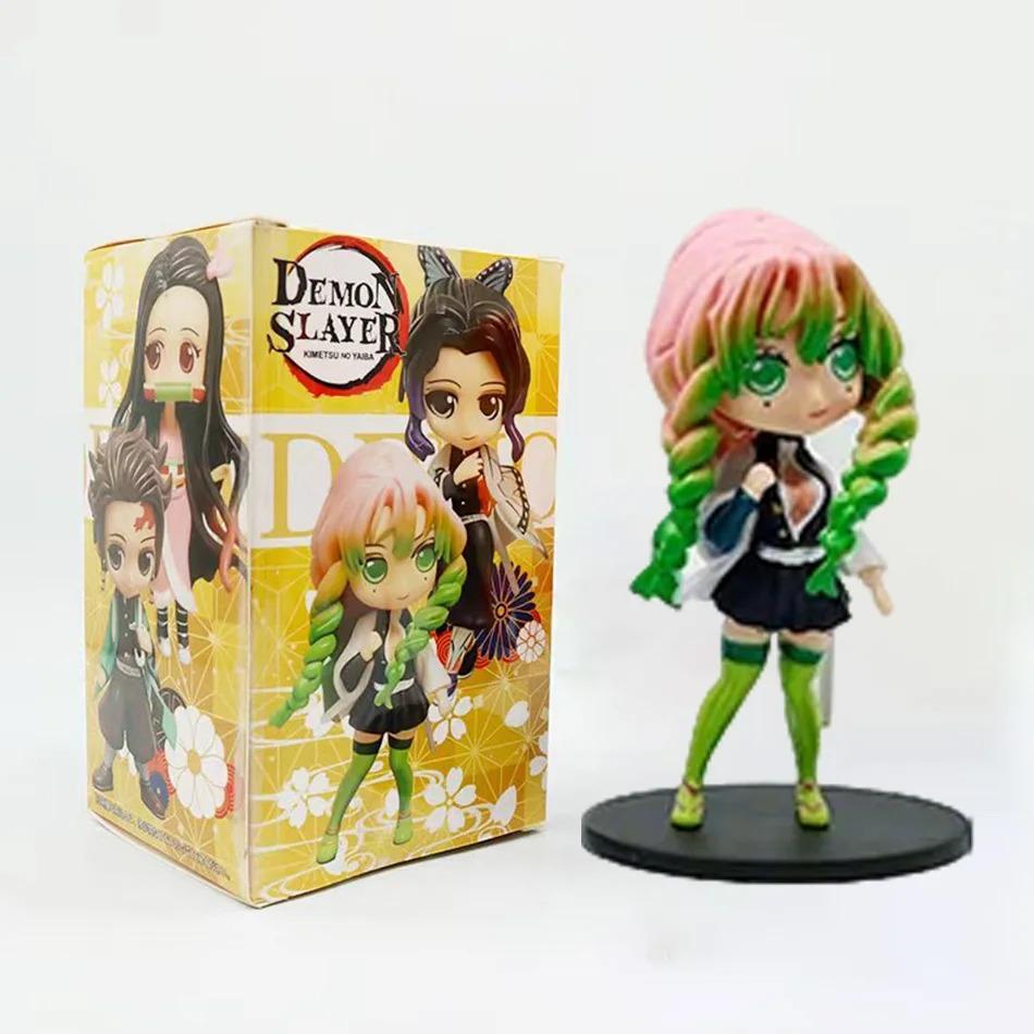Figura De Anime Demon Slayer Kimetsu No Yaiba Kochou Shinobu Figura De Accin Kamado Tanjirou Kamado Nezuko Figurita De Juguete