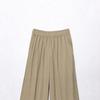 European Women's 2025 Fashion Wide-Leg Stretchy Waist Trousers