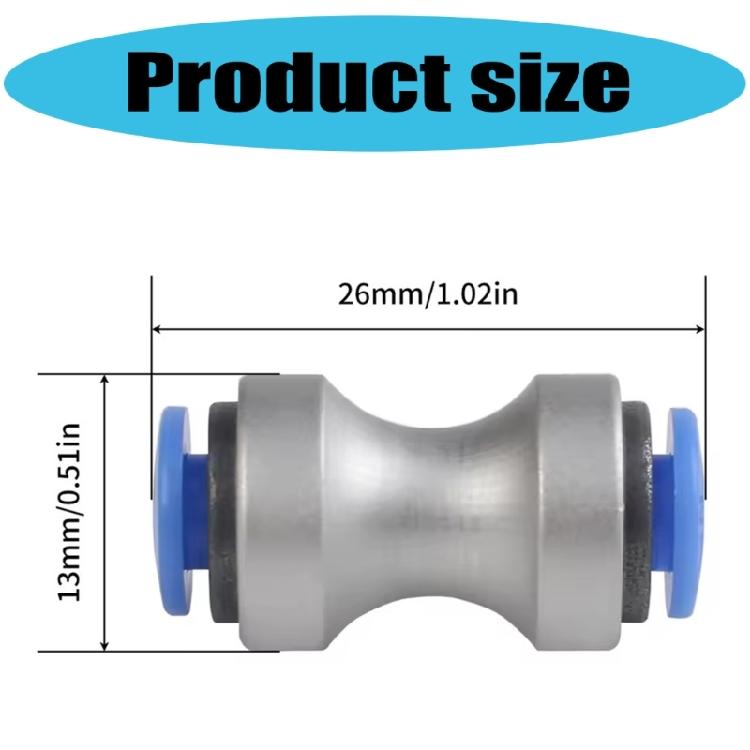 Precisions Teflons Feed Tube Connectors Material Pipe Expansion Por for 3D Printers P1P P1S X1 X1C X1E PTFE FDM