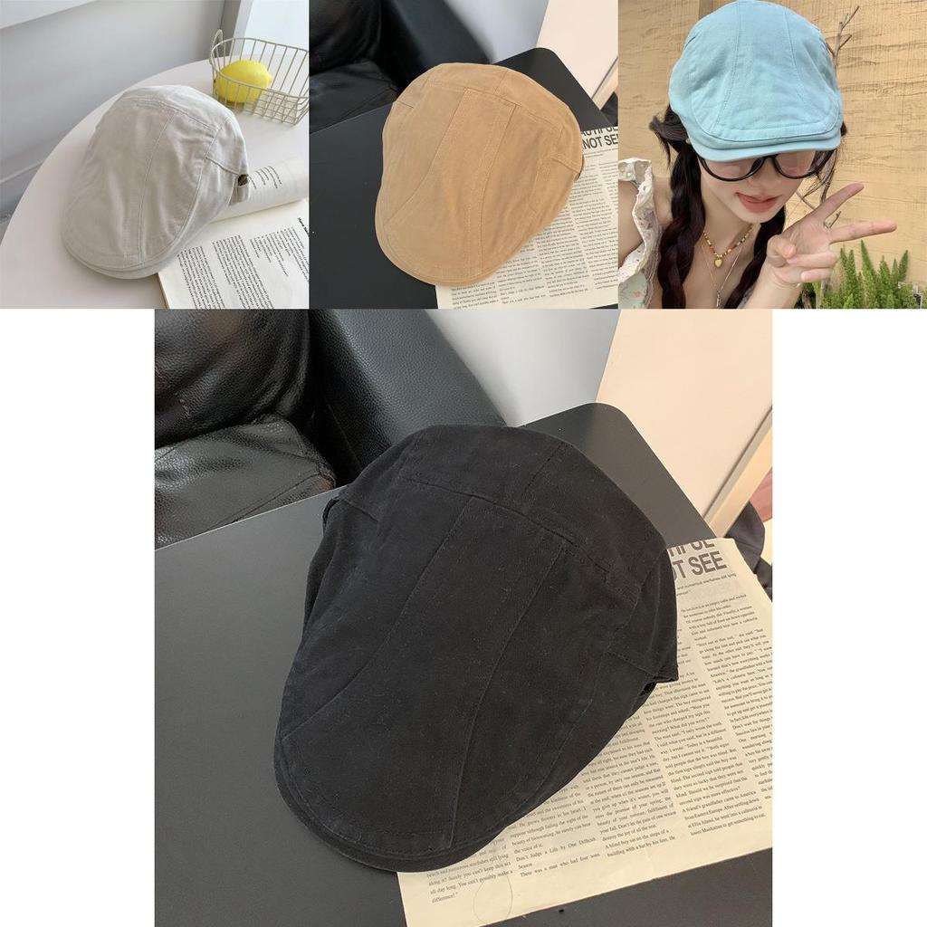 Fashionable Womens Lake Blue Denim Duckbill Cap In Adorable Design Great For Spring And Summer