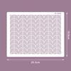 Cake Printing Template, Hollow Plastic Spray Pattern Mold, DIY Powder Sieve, Baking Decoration, Cake Lace Mounting Tool