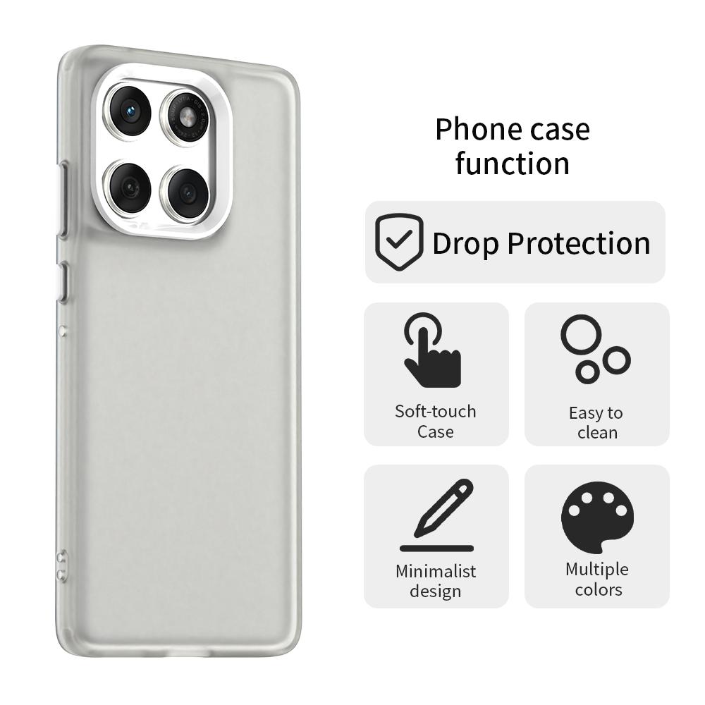 Frosted Case For Motorola Edge 60 Fusion Cover Moto Edge 60 Fusion Funda Matte Translucent PC Phone Coque Moto Edge 60 Fusion