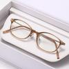 Fashion Elegant and Ultra Light Small Round Frame Presbyopia Glasses Blue Light Blocking Eye Protection Stylish Women Eyewear