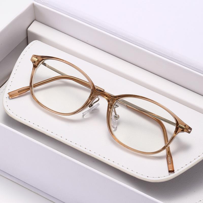 Fashion Elegant and Ultra Light Small Round Frame Presbyopia Glasses Blue Light Blocking Eye Protection Stylish Women Eyewear