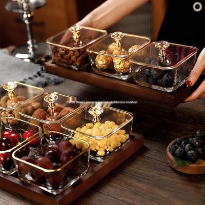 2023 Luxury Style Fruit and Snack Plate for Living Room Coffee Table