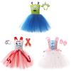 Toy Story Buzz Lightyear Toddler Girl Cosplay Dress With Tulle Skirt For Halloween Party