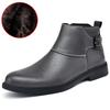 Hot Selling Men's Chelsea Boots Europe America Street Fashion Men's High Top Shoes Winter Suede Ankle Boots Big Size  37-48