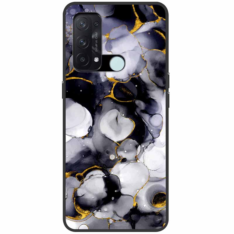 Case for Oppo Reno 5A Cover 3A A54 5G Marble Soft TPU Silicone Phone Covers for Oppo Reno5 A Case Reno3 A Reno5A Bumper Cool