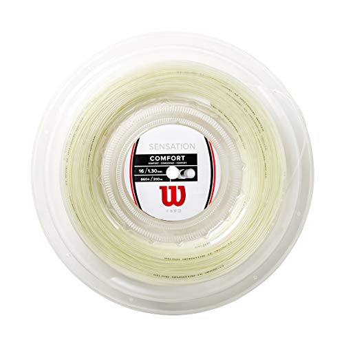 

Теннисная струна Wilson Sensation 16 - катушка 200 м, белая