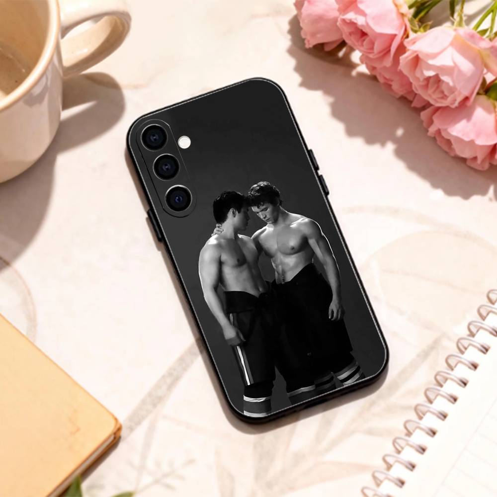 LGBTQ H-Heated R-Rivalry I-Ice Hockey   Phone Case For Samsung Galaxy A73,A72,A71,A70,A53,A52,A51,Others Soft Black Shell