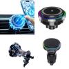 RGB Cooling Charger Bracket TEC Refrigeration Wireless Car Charger Thermoelectric Cooler for Car Holder Mobile Accessory Market