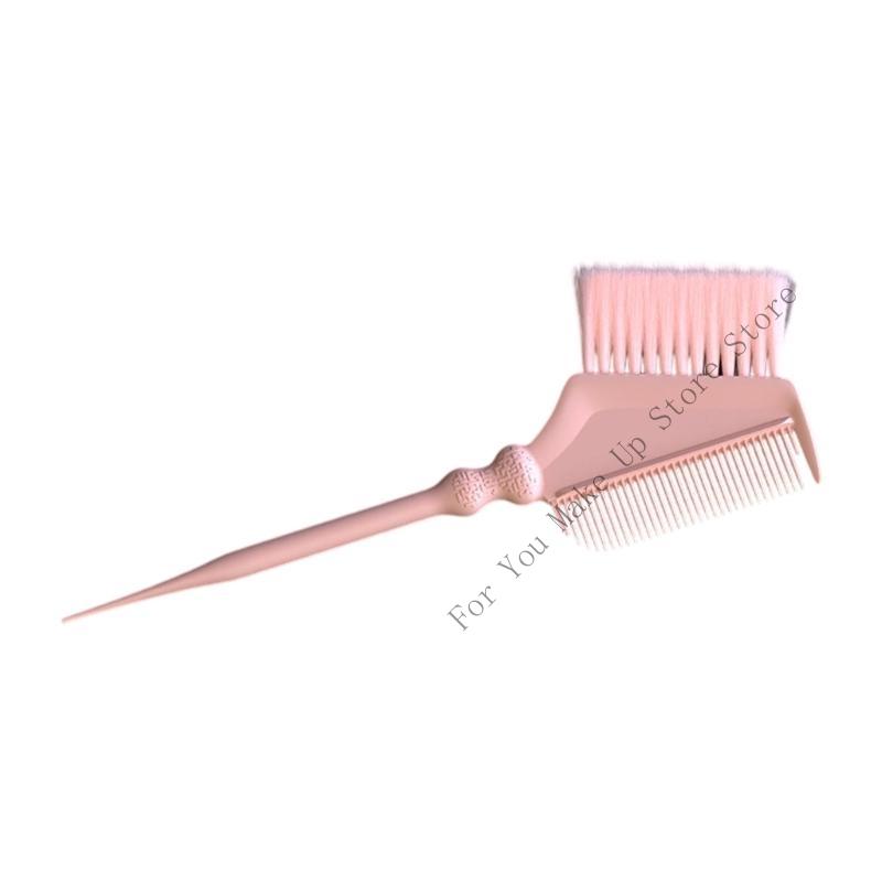 Double Sided Hair Coloring Comb Smooth Hair Treatments With Ergonomic Handle Hair Dyeing Brush For Salon and Home Use