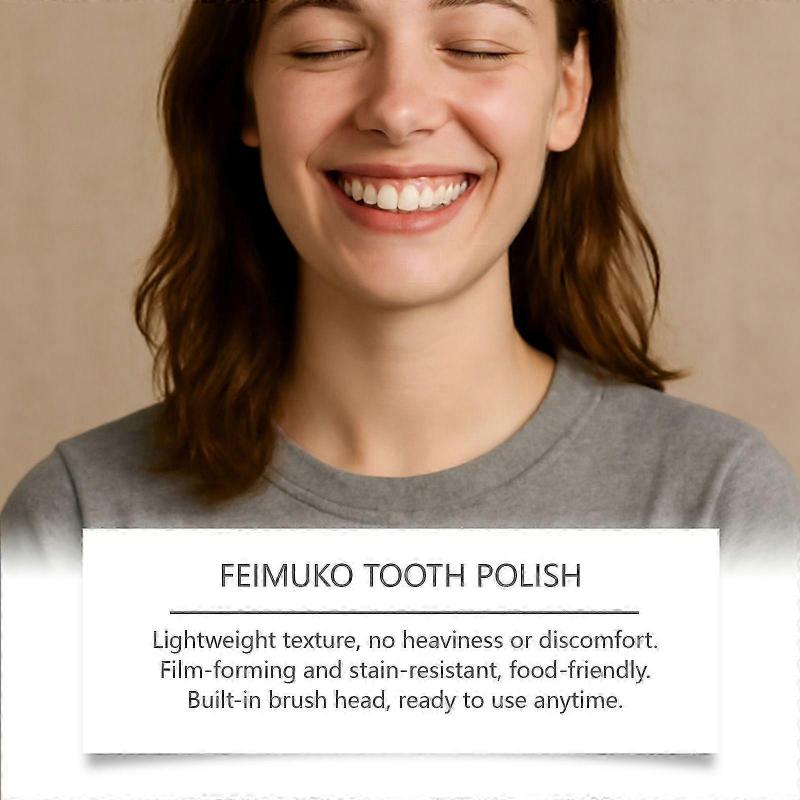 Vernice Denti Sorriso, Vernice Denti Bianchi, Vernice Denti Naturali, Vernice Sbiancante Istantaneo per Denti, per Bloccare le Macchie sui Denti, Alito Fresco