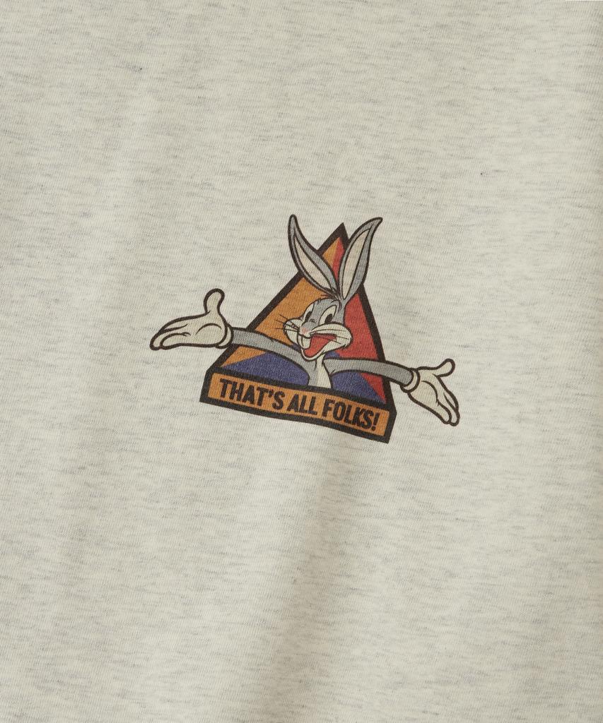 OUTSTANDING [Looney Tunes] Half Sleeve Tee(Bugs Bunny)_1%Oatmeal
