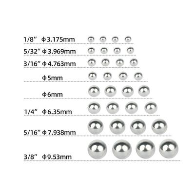 Bicycle Carbon Steel Loose Ball Bearing Dia. 1/4 1/8 5mm 6mm For Bicycle Bicycle Accessories Bike Parts