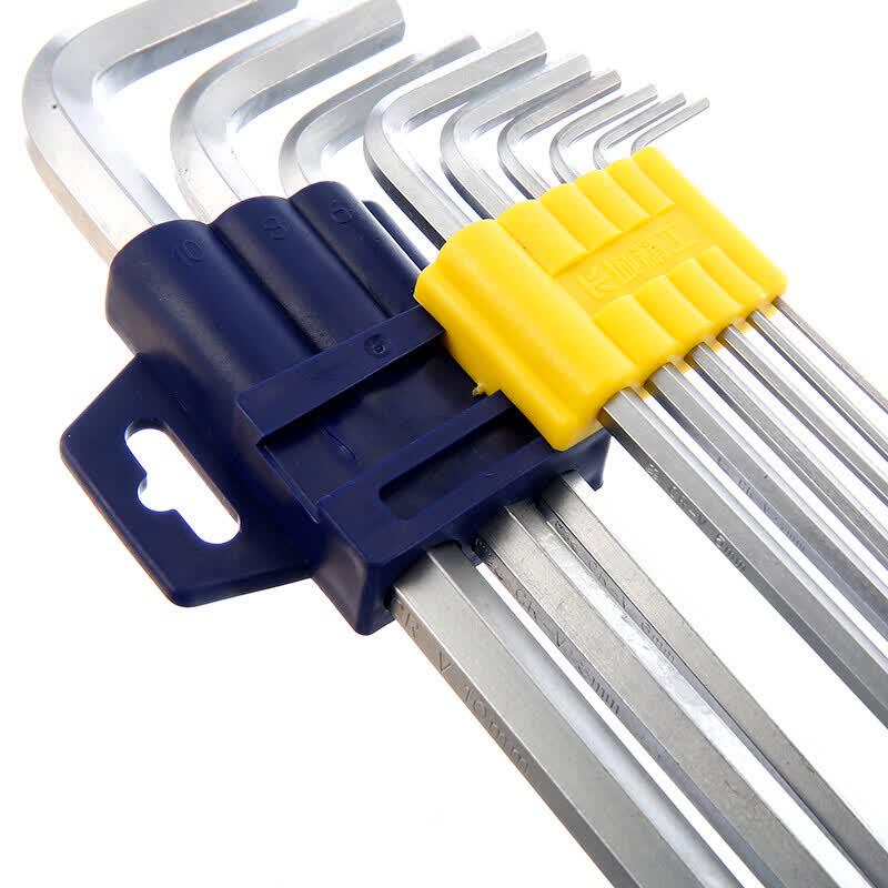 Great Wall 11-Piece Chrome-Plated Ball End Hex Key Set