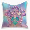 Meditation Series Patterns Throw Pillow Cover With Short Plush Print For Living Room Sofa Decoration Cushion Cover Pillow Covers