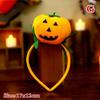 New Pumpkin Witch Hat Headband Halloween Hairband Woman Cosplay Party Girls Hair Accessories